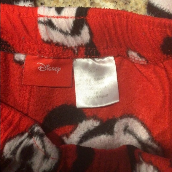 Mickey Mouse Mens Santa Lounge/Sleep Pants Size S - Picture 4 of 5